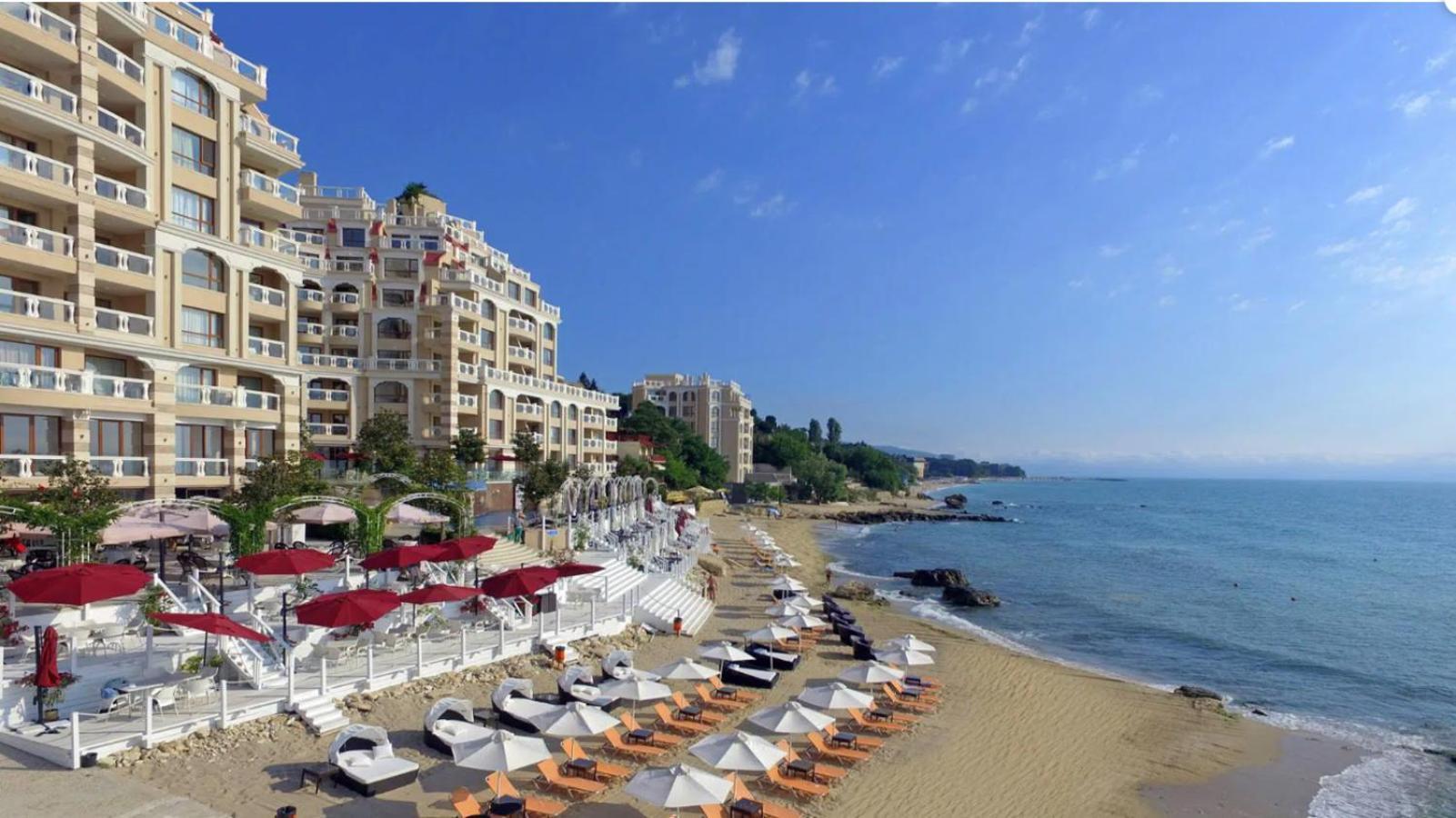 La Mer Luxury Apartments Golden Sands Exterior foto